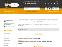 Tablet Screenshot of kofferfunshop.de